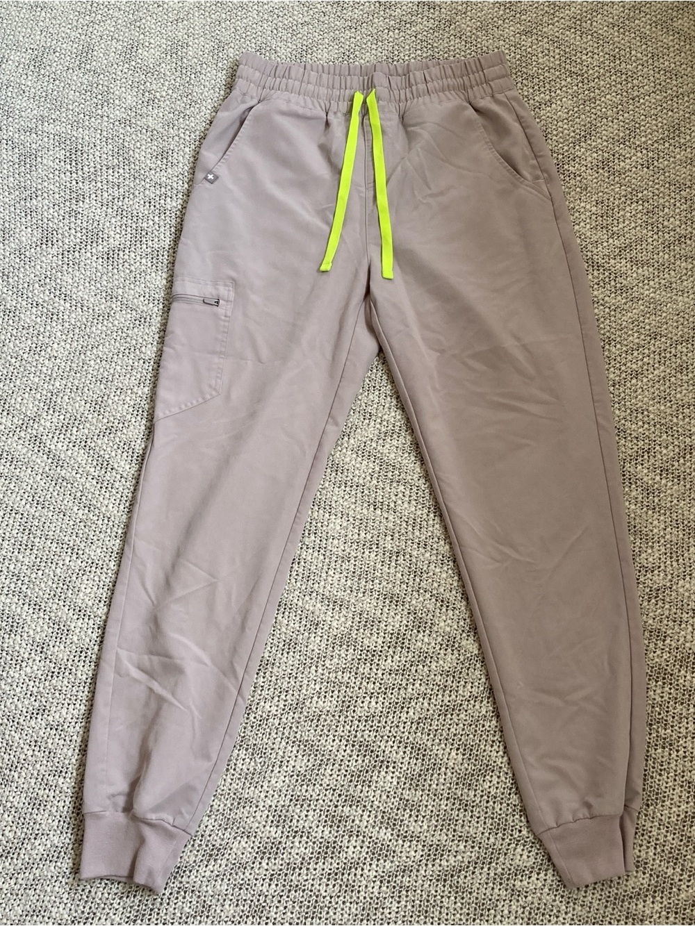 FIGS Women's Zamora Jogger Scrub Pants Size Small Slate Limited Edition Nursing